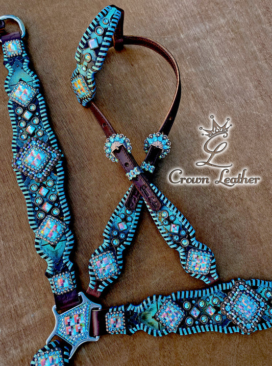 Mermaid Tears Whipstitch Tack Set (One of a Kind) image 3