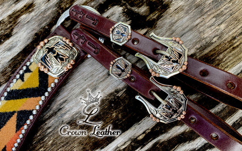 Black Thunderbird Pendleton Tripping Collar Set image 2
