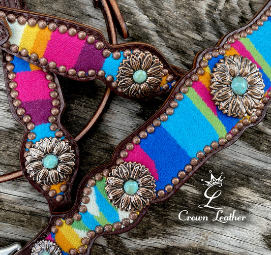2014 Turquoise & Pink Pendleton Set image 1