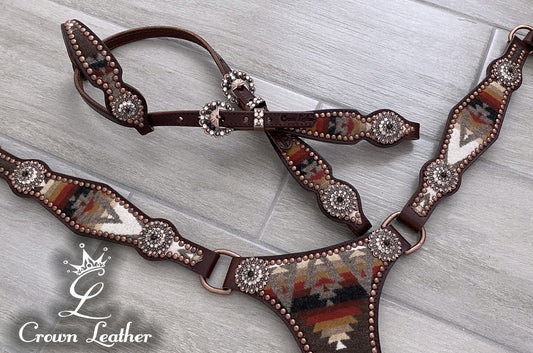 Pendleton Brown Pacific Crest Tack Set image 2