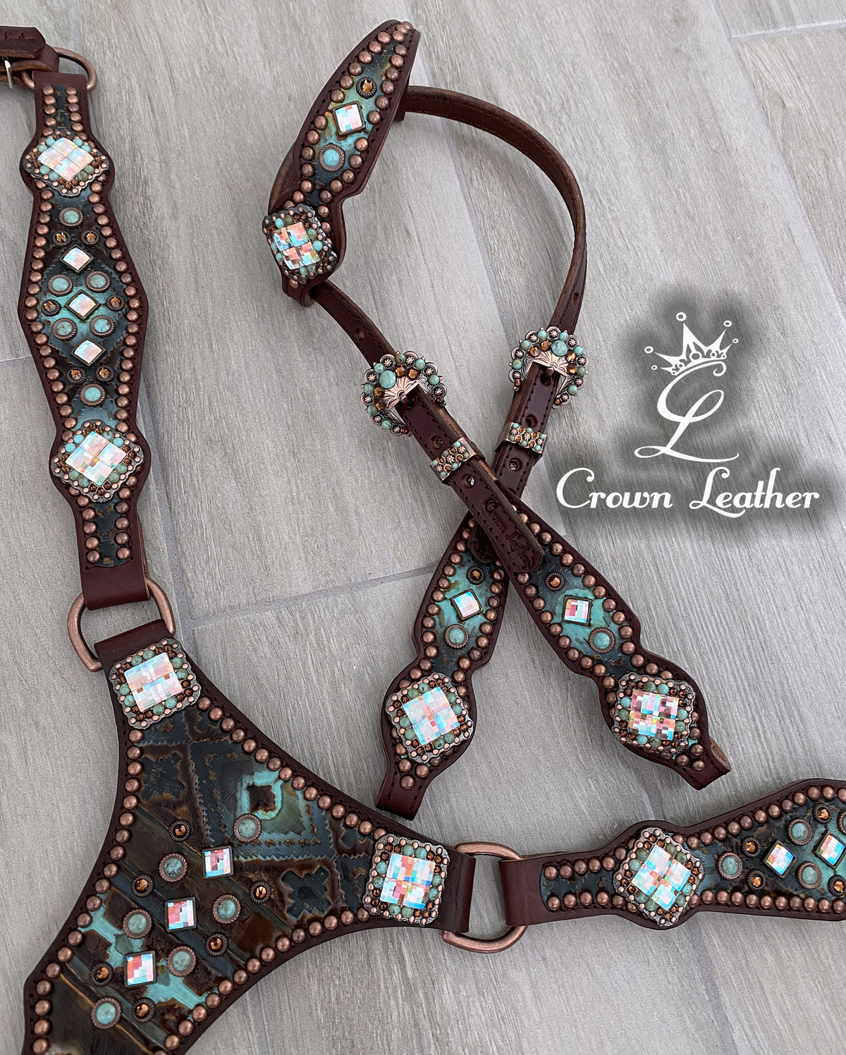 Mint Chocolate Navajo Set image 0