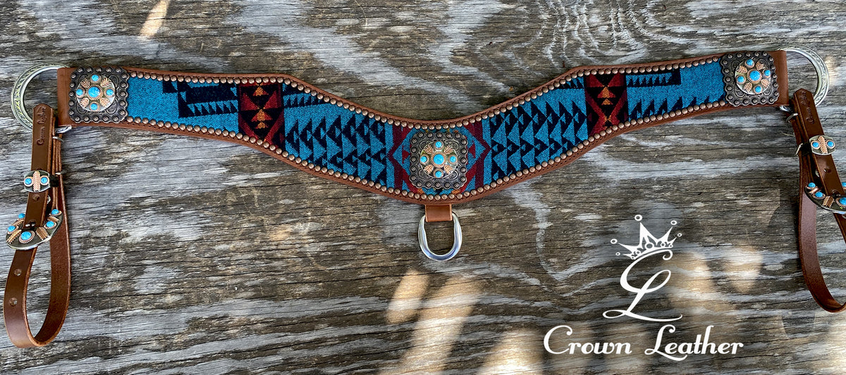Turquoise Pendleton Tripping Collar (One of a Kind) image 2