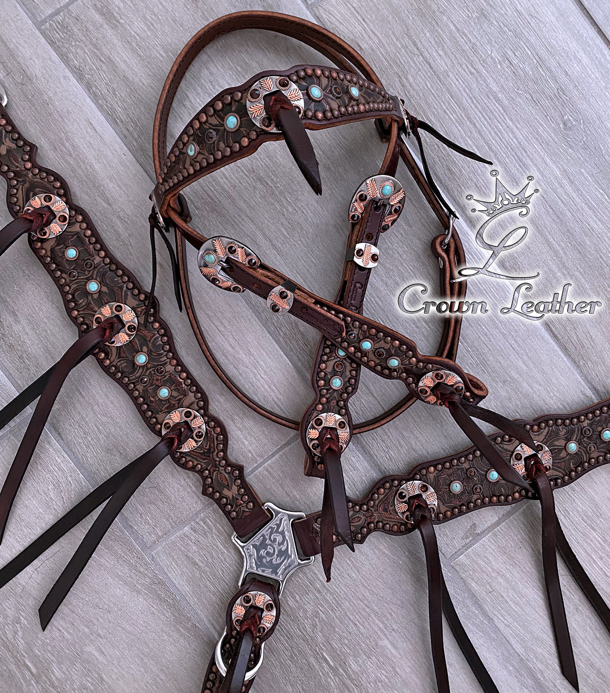 Ranchy Sienna Copper Tack Set image 2