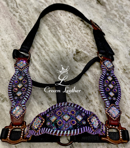 Pandora Whipstitch Crystal Halter image 1