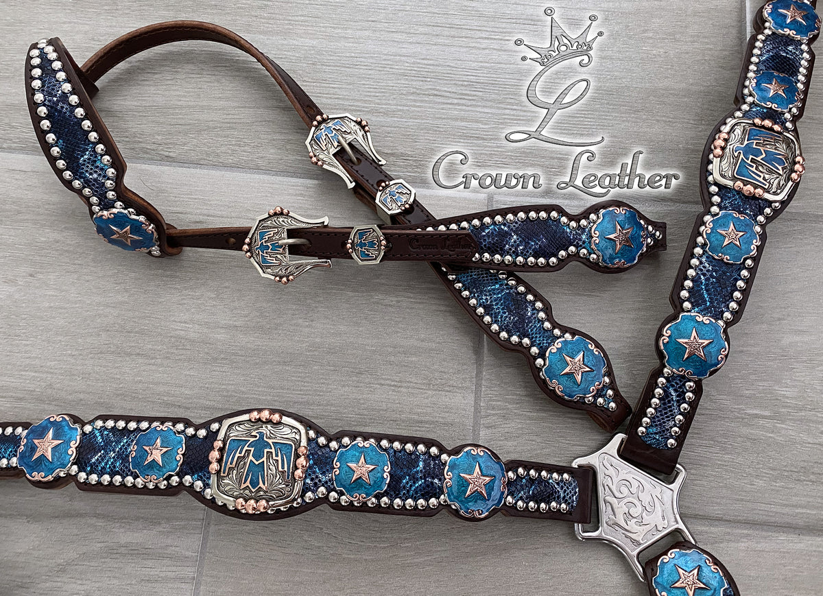 Blue & Turquoise Thunderbird Star Set image 3