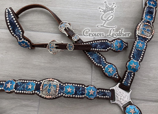 Blue & Turquoise Thunderbird Star Set image 3