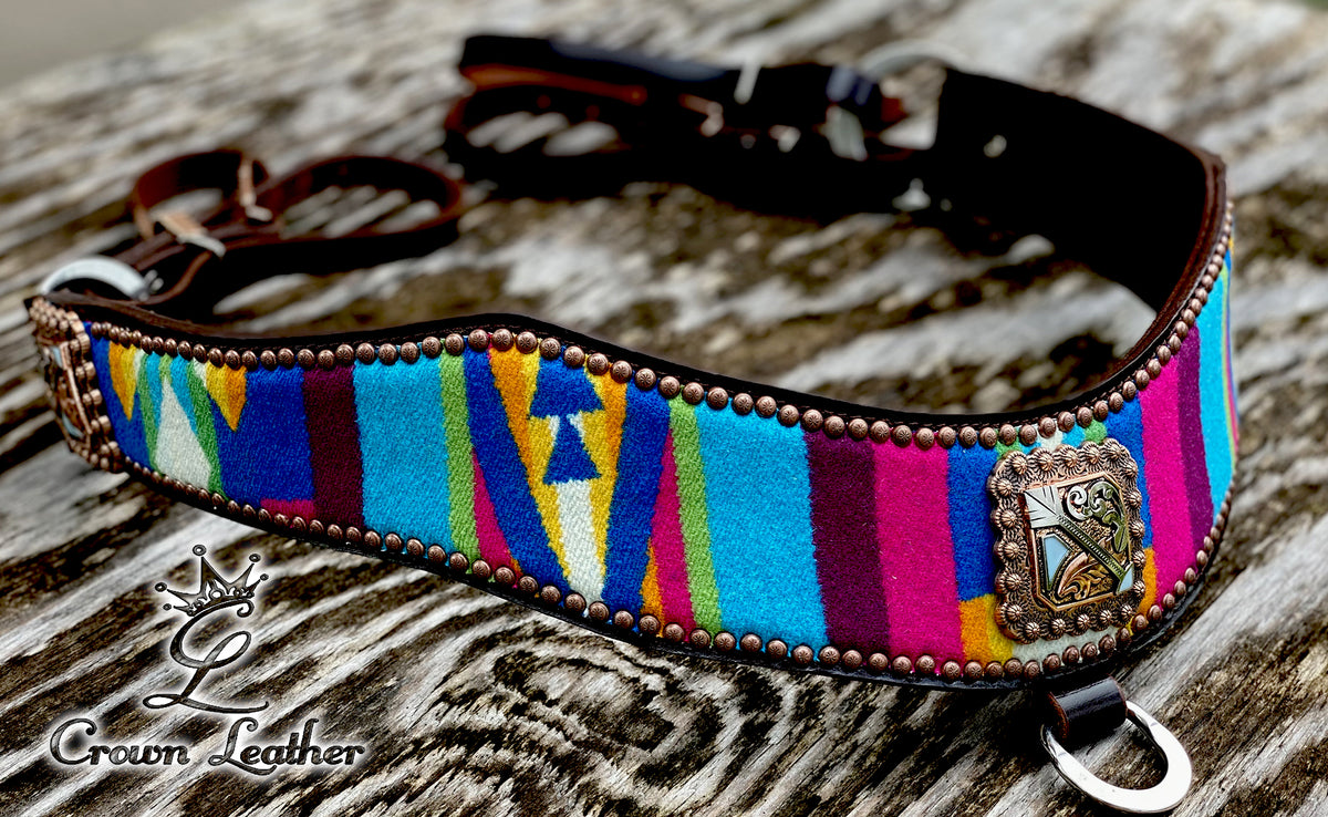 Pendleton Wool Tripping Collar with Arrowhead Hardware image 0