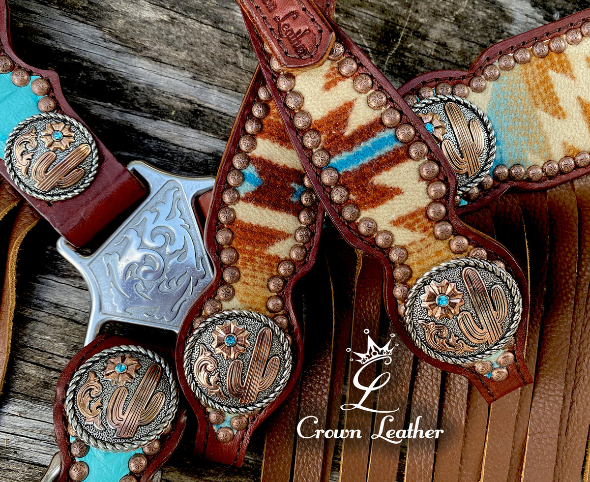 2012 Turquoise Croc & Pendleton Set image 1