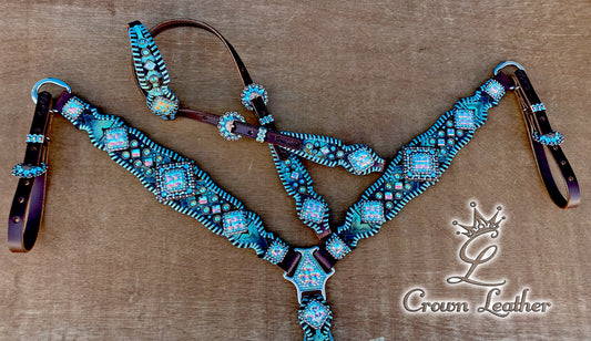 Mermaid Tears Whipstitch Tack Set (One of a Kind) image 1