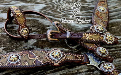 2012 Gilded Laredo Whipstitch Set ~ One of a Kind image 4