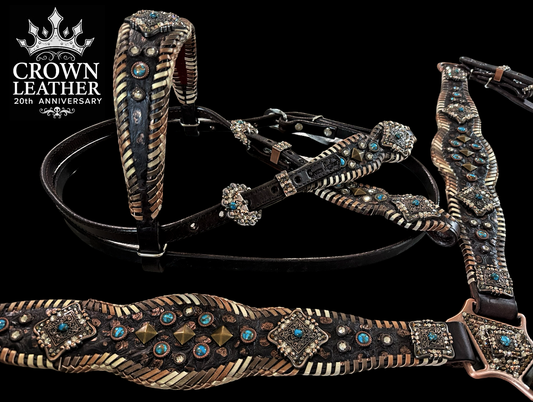 Ombre King 20 Anniversary Tack Set image 0