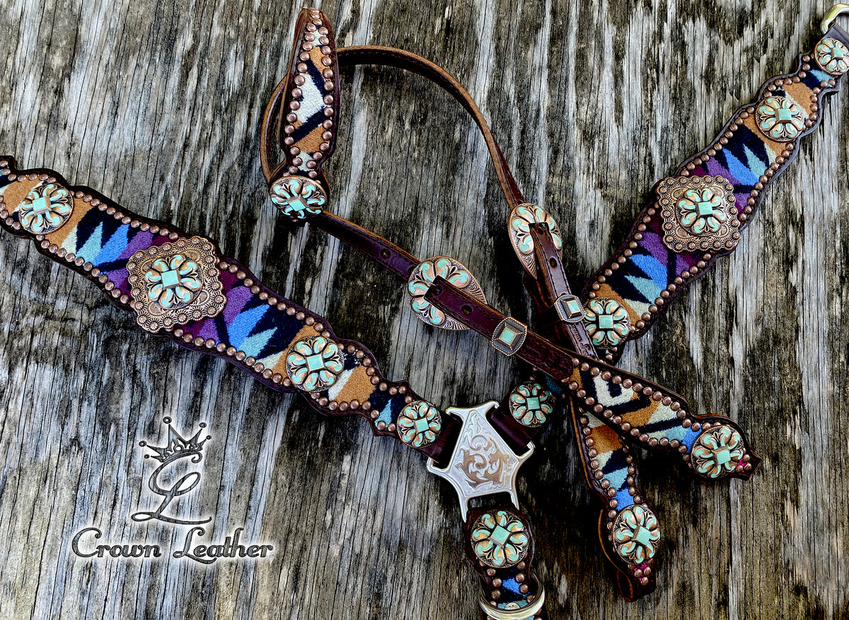 2014 Pendleton Wool Tack Set (One of a Kind) image 0