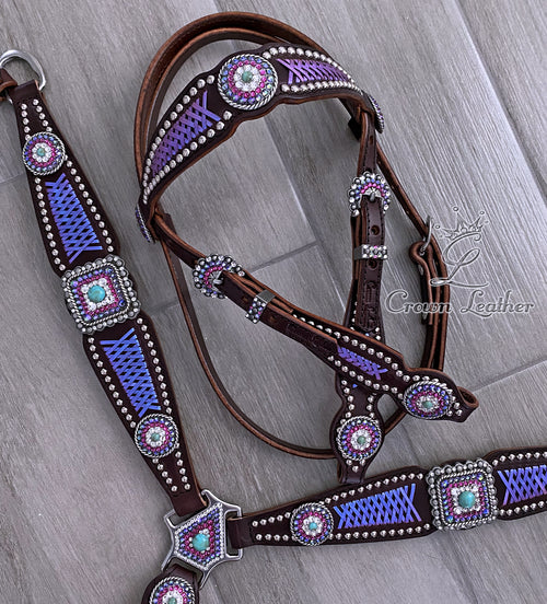 Sugar Plum Dreams Braided Crystal Tack Set image 2