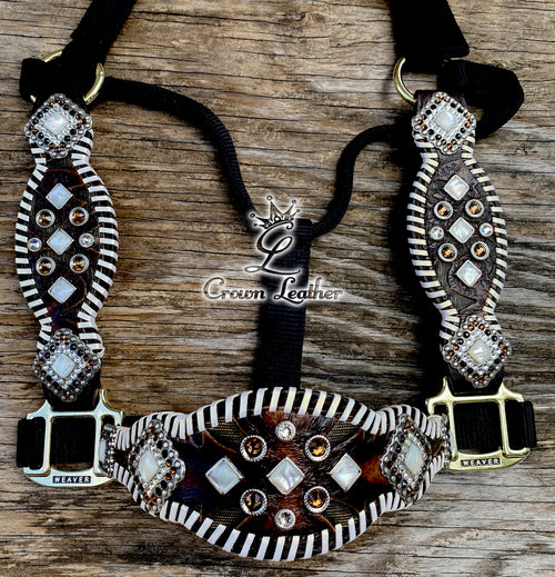 2016 Style Mother of Pearl Whipstitch Halter image 2