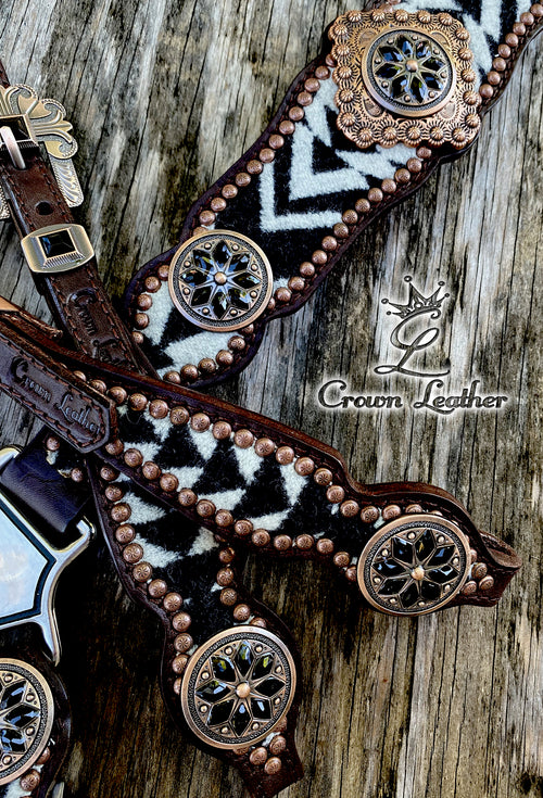 2014 Black & White Pendleton Wool Set (One of a Kind) image 2