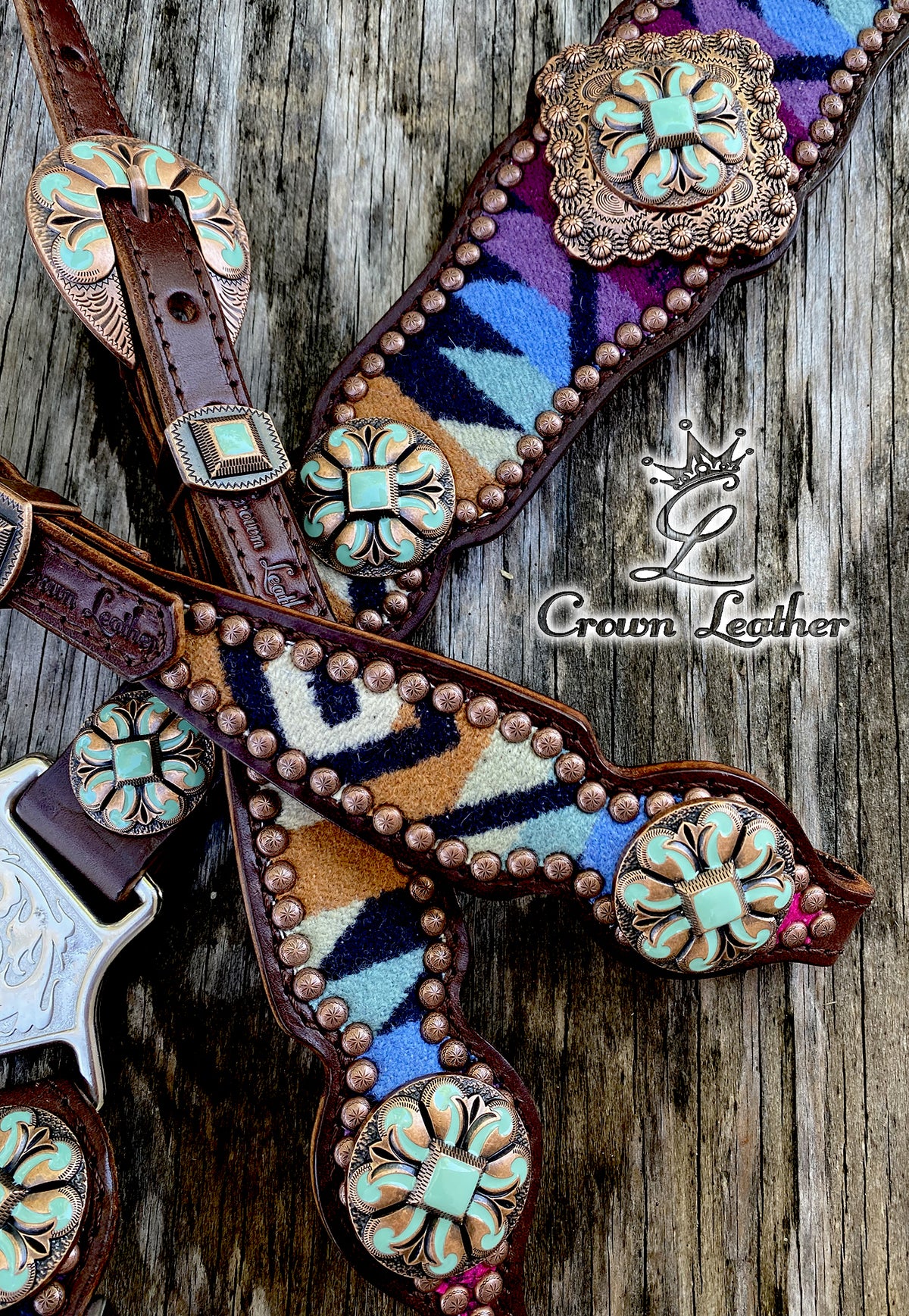 2014 Pendleton Wool Tack Set (One of a Kind) image 2