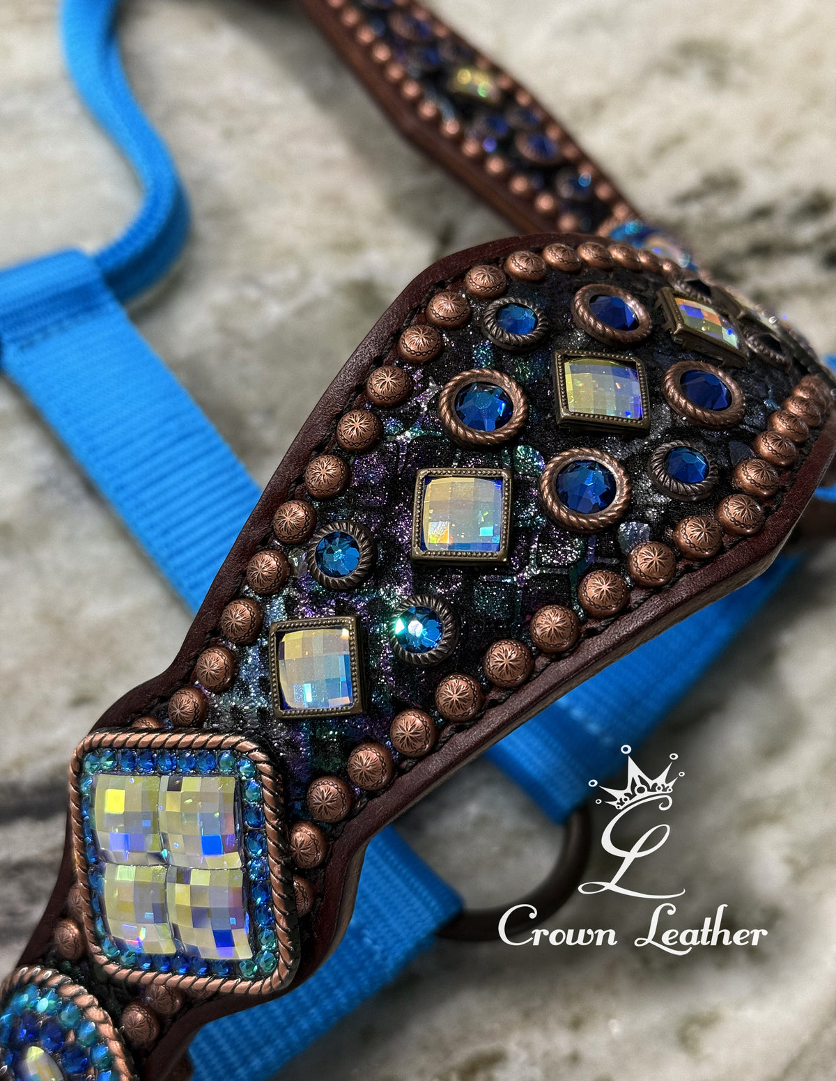 Bermuda Blue Crystal  Halter image 4