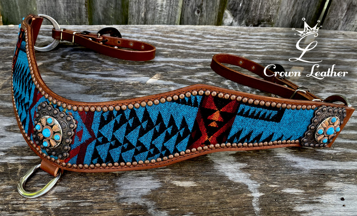 Turquoise Pendleton Tripping Collar (One of a Kind) image 1