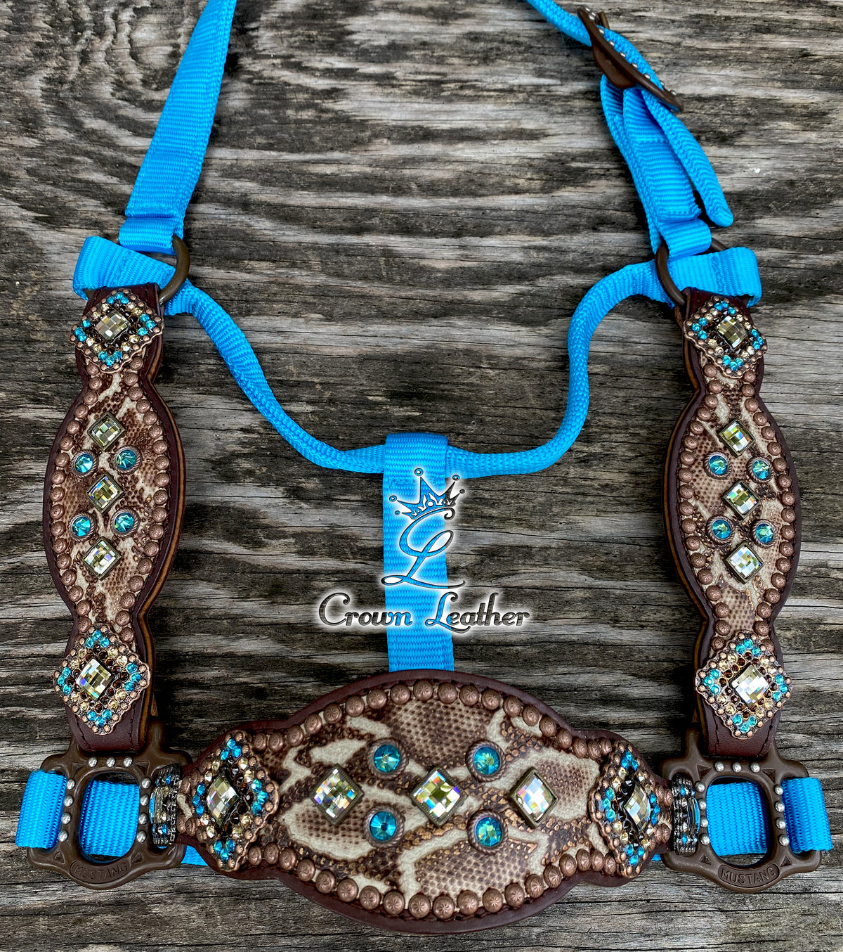 2016 Style Chocolate Bronze Aqua Halter image 2