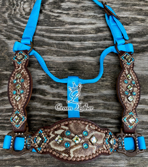 2016 Style Chocolate Bronze Aqua Halter image 2