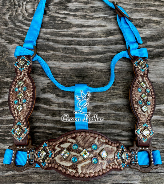 2016 Style Chocolate Bronze Aqua Halter image 2