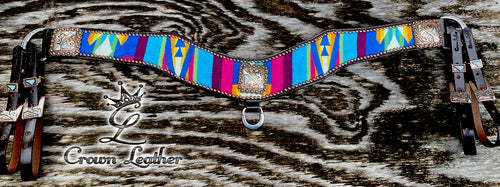 Pendleton Wool Tripping Collar with Arrowhead Hardware image 2