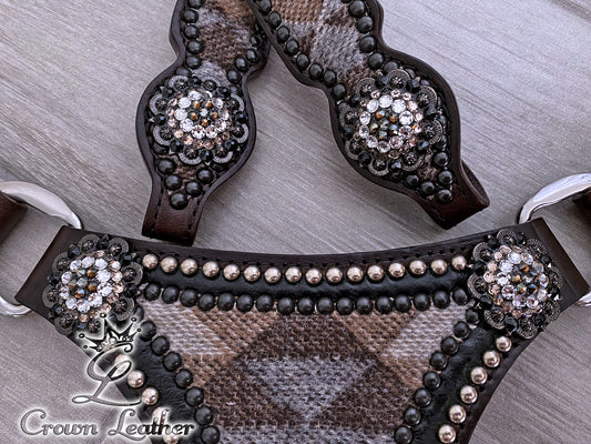 Neutral Tones Pendleton Wool Thong Style Set image 2