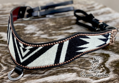 Black Leather Pendleton Tripping Collar image 0