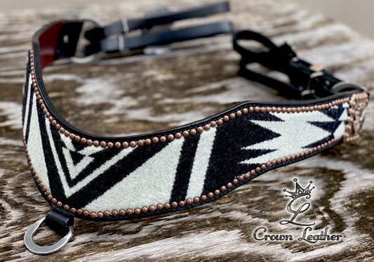 Black Leather Pendleton Tripping Collar image 0