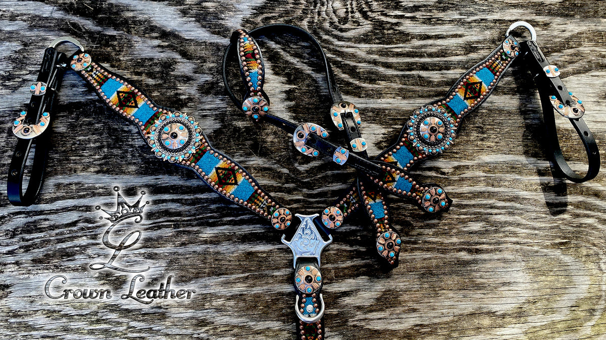 2014-1 Style Black & Blue Pendleton Set image 3