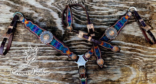 2014 Turquoise Multi Color Pendleton Set image 0