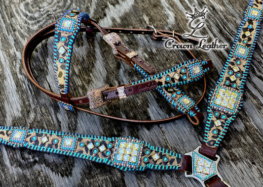 2020 Style Leopard Color Changing Whipstitch (One of a Kind) image 3