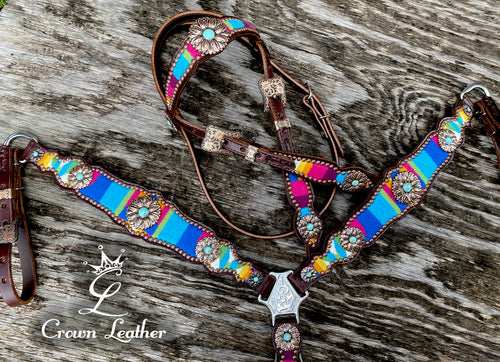 2014 Turquoise & Pink Pendleton Set image 2