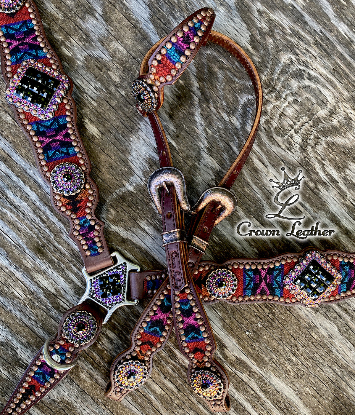 2014 Rainbow Pendleton Set ~ One of a Kind image 2