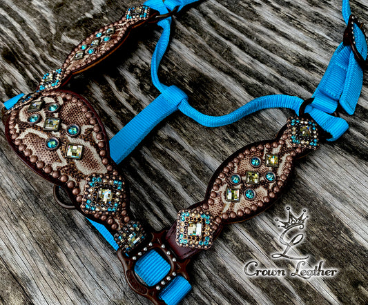 2016 Style Chocolate Bronze Aqua Halter image 1