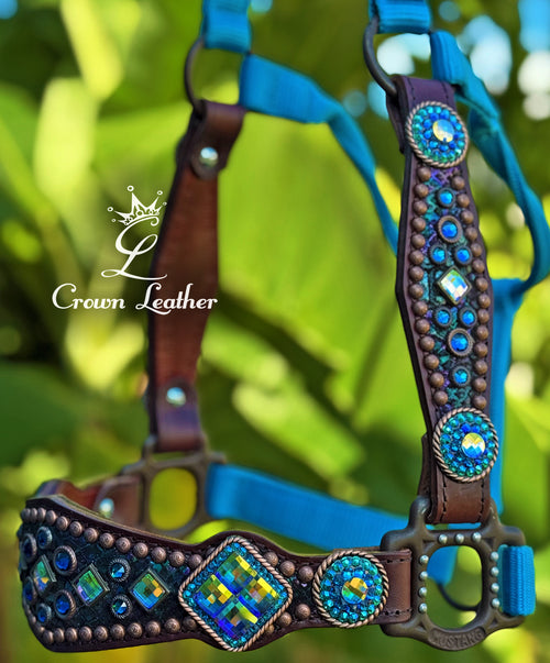 Bermuda Blue Crystal  Halter image 2