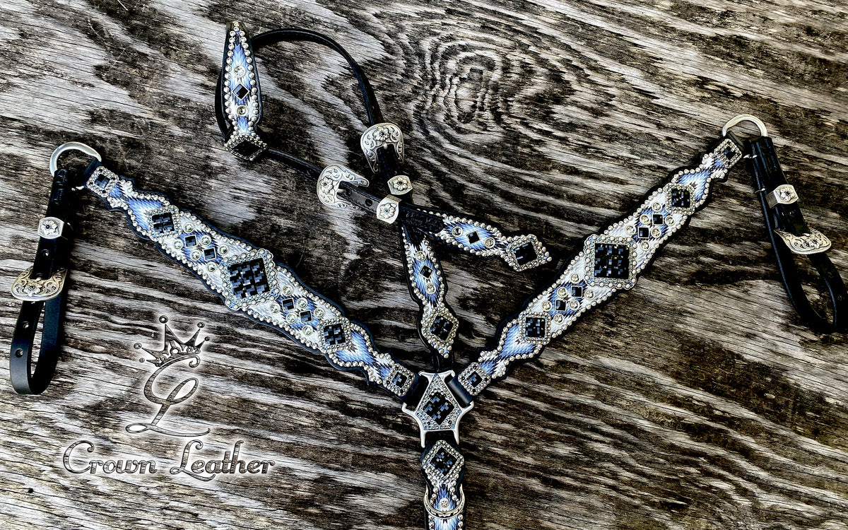 2014 Black White & Blue Navajo Set image 1