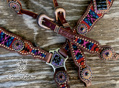2014 Rainbow Pendleton Set ~ One of a Kind image 1