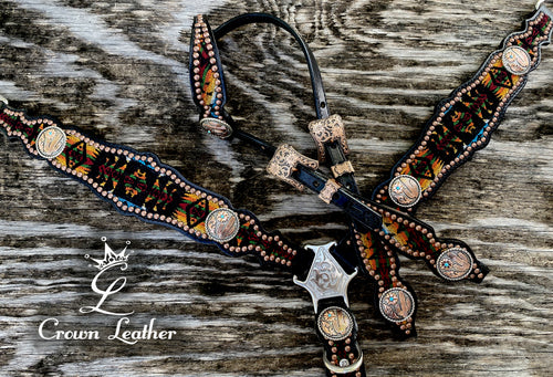 2014 Black Leather Pendleton Set image 1