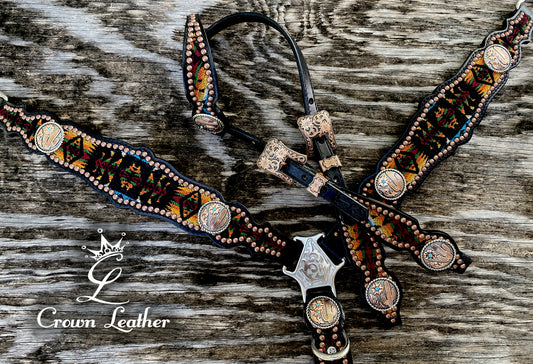 2014 Black Leather Pendleton Set image 1