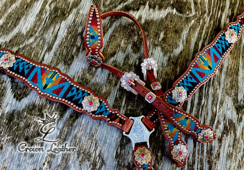 2014 Style Turquoise Pendleton Wool Set (One of a Kind) image 0