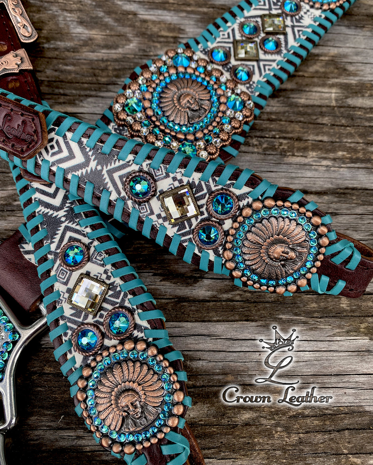 2020 Aztec Set with Turquoise ~ One of a Kind image 0