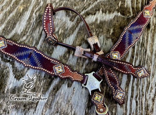 2014 Pendleton Wool Ombre' Set (One of a Kind) image 0