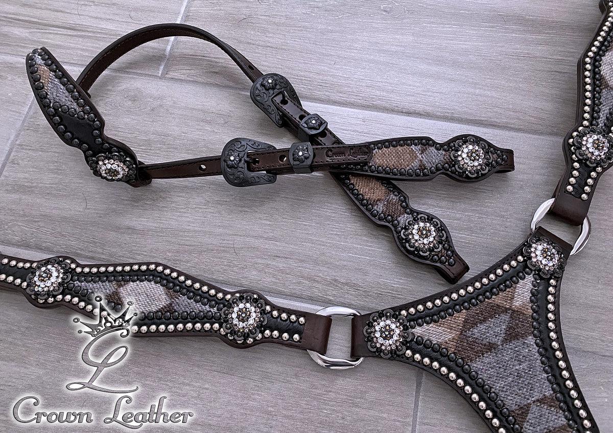 Neutral Tones Pendleton Wool Thong Style Set image 0