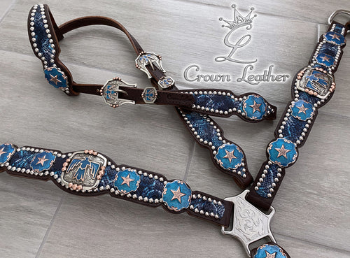 Blue & Turquoise Thunderbird Star Set image 5