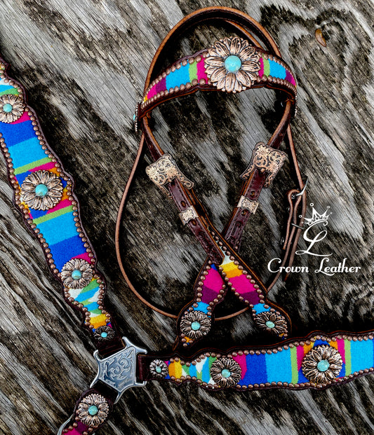 2014 Turquoise & Pink Pendleton Set image 0