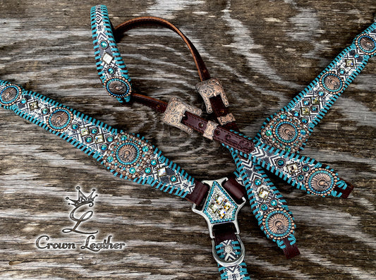 2020 Aztec Set with Turquoise ~ One of a Kind image 2