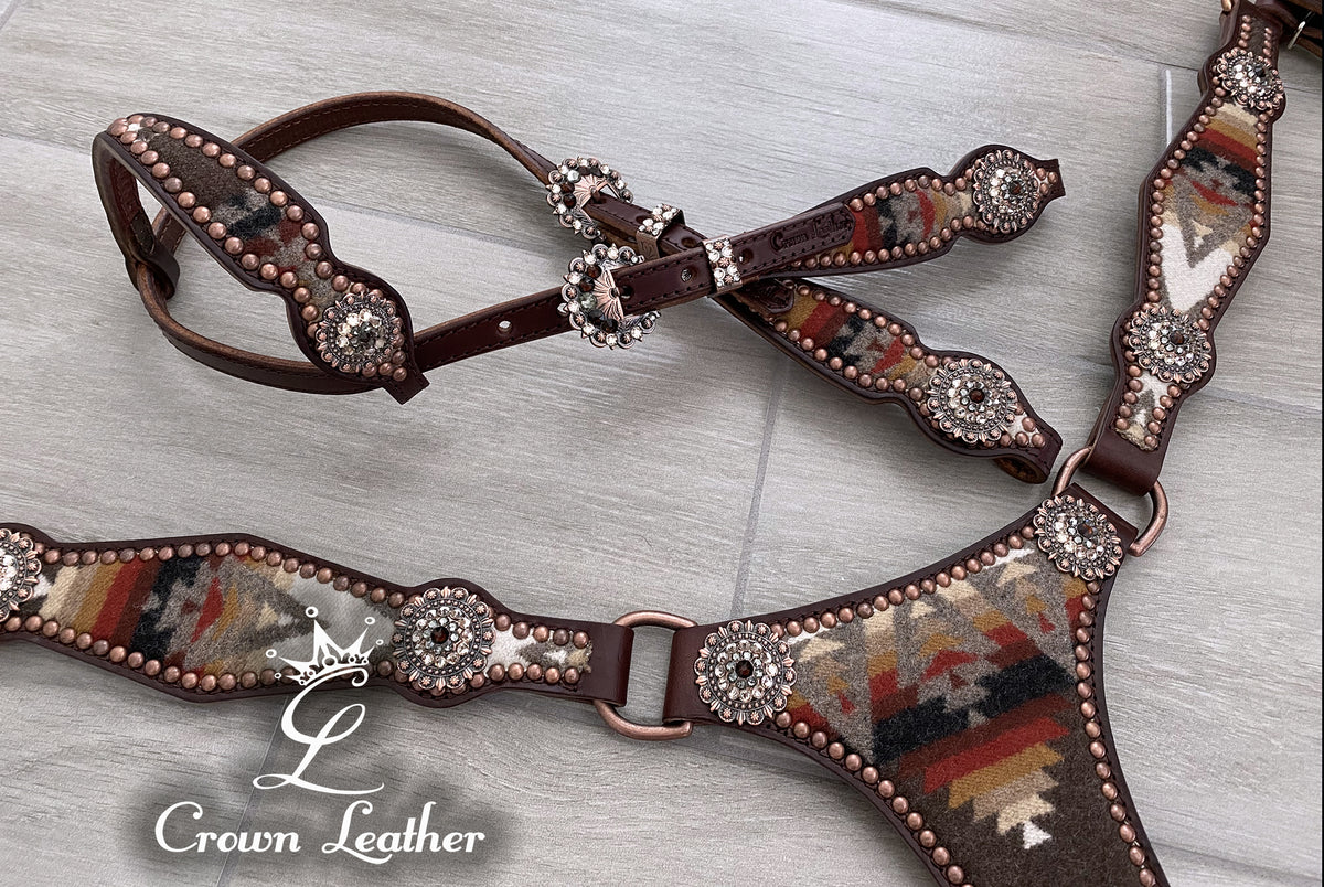 Pendleton Brown Pacific Crest Tack Set image 0