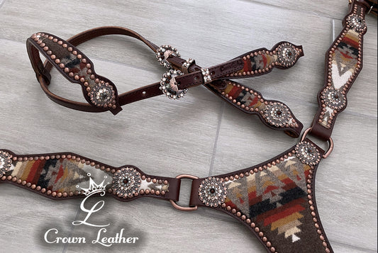 Pendleton Brown Pacific Crest Tack Set image 0