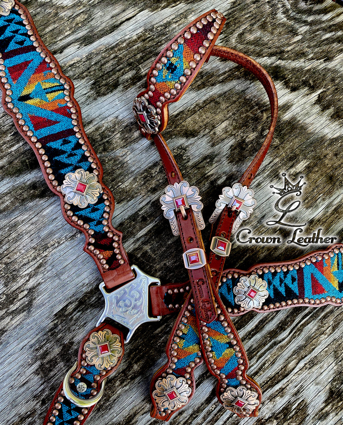 2014 Style Turquoise Pendleton Wool Set (One of a Kind) image 1
